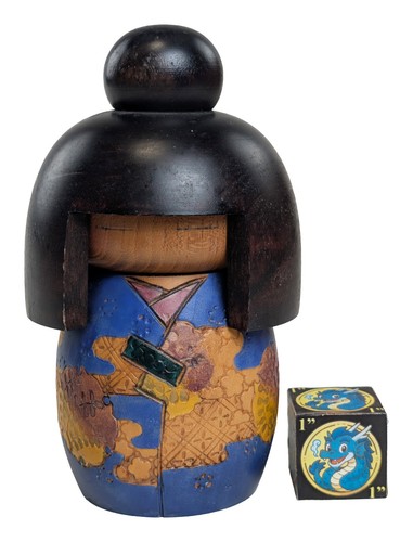 Bambola kokeshi creativa con - bambola,