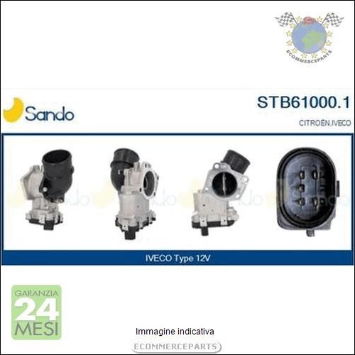 Corpo farfallato sando per - sando,