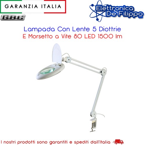 Lampada diottrie con lente - con,