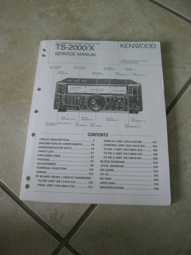 Kenwood originale 2000 - originale, ts-2000