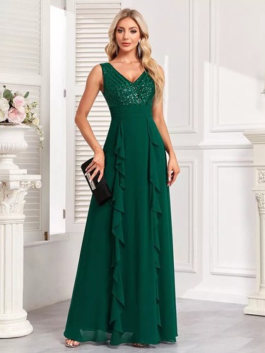Vestito abito elegante lungo - vestito,