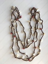 Collana all'uncinetto con