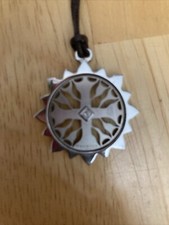 Ciondolo tondo in argento con