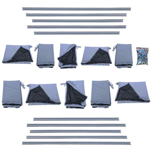 Set tende misura opache - set, su