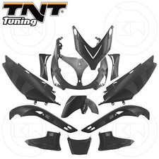 KIT CARENE 12 PEZZI CARENA VERSIONE SPORT NERO LUCIDO YAMAHA TMAX T-MAX 500 2004