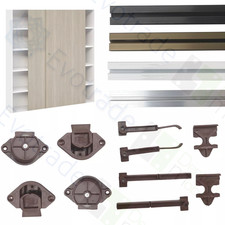 Sistema Ferramenta per Porte Scorrevoli Junior-4 per 1 o 2 Ante Max 55kg