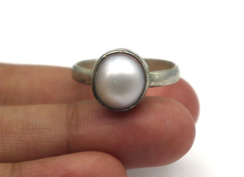 Anello vintage uomo argento - uomo, in