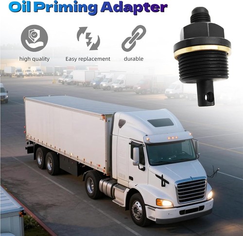 Oil priming adapter - oil,