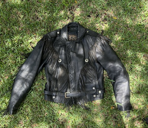Giacca moto vintage - giacca,