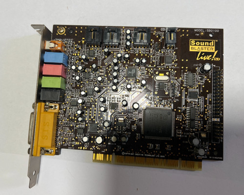 Scheda audio sound blaster - scheda,