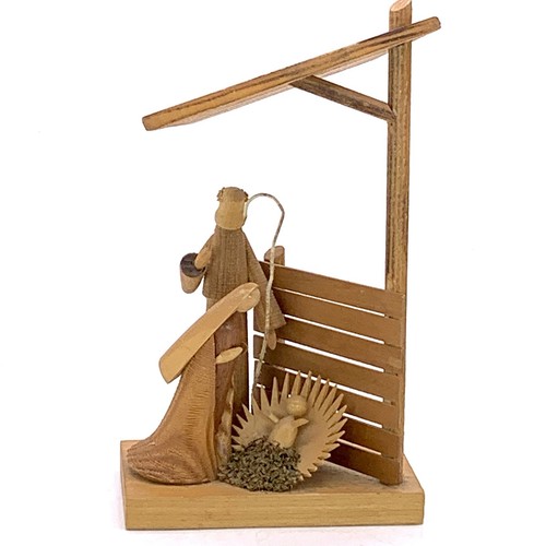 Presepe vintage natale legno - presepe,