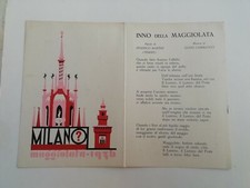 Postcard Milan Maggiolata 1936