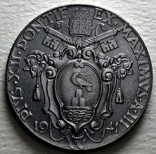 2 lire FDC 1941 Vatican Pius