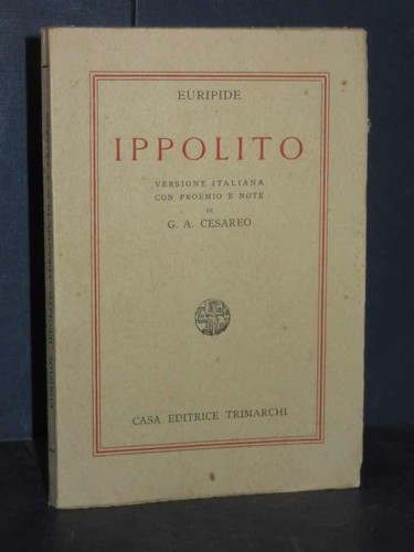 Euripide ippolito versione - -, (versione
