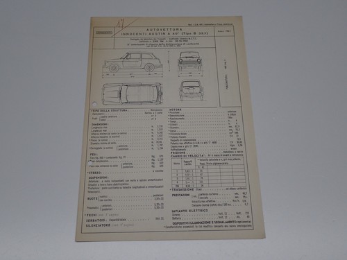 Innocenti austin tipo b - innocenti-austin, a