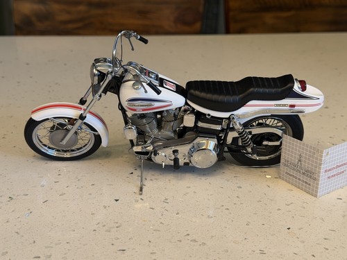 New franklin mint 1971 harley - new,