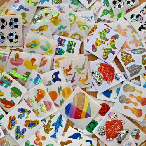 Vintage sticker lot - vintage,