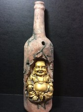 Bottiglia di vino in argilla