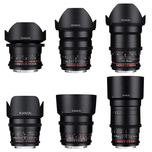 Rokinon cine kit obiettivi - rokinon,