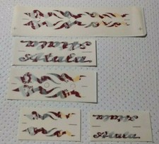 Adesivi originali d’epoca Con plotter per MTB da Corsa Passeggio e BMX - vintage