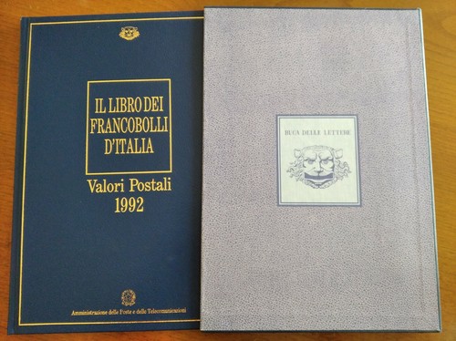 1992 libro dei francobolli - libro,