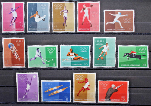 San marino 1960 olimpiadi - marino,
