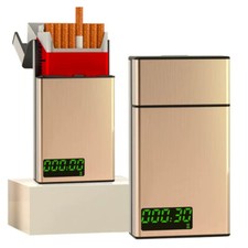 Portasigarette con apertura a tempo Custodia alluminio con chiusura temporizzata