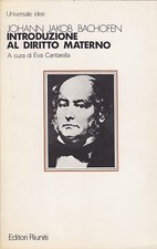 J.J. Bachofen. Introduzione al