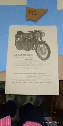 Agusta 500 depliant - agusta,
