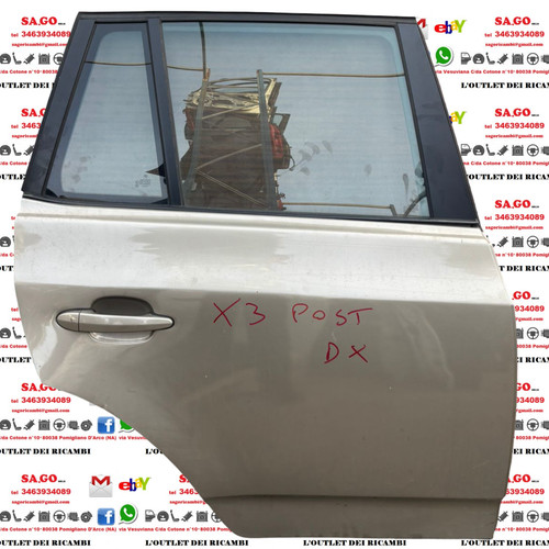 Portiera posteriore destra - posteriore,