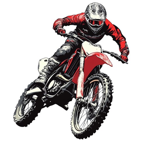 Adesivi dirt bike - dirt,