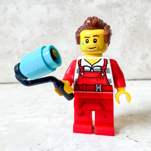 Lego town imbianchino pittore - imbianchino,