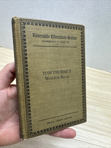 Hawthorne wonder book - wonder-book, for