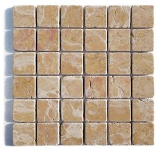 30x30 Mosaico in Marmo Giallo