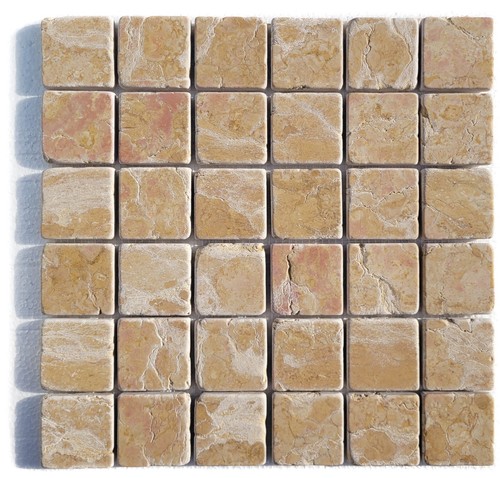 30x30 mosaico marmo giallo - 30x30,