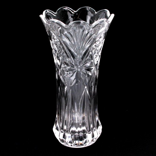 Vaso fiori vetro trasparente