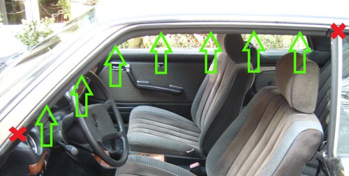 Kit guarnizioni telaio