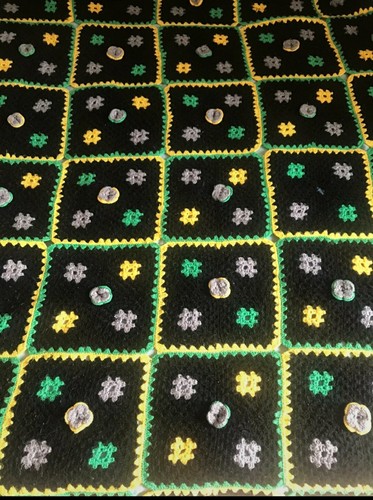 Granny squares coperta lana - granny,