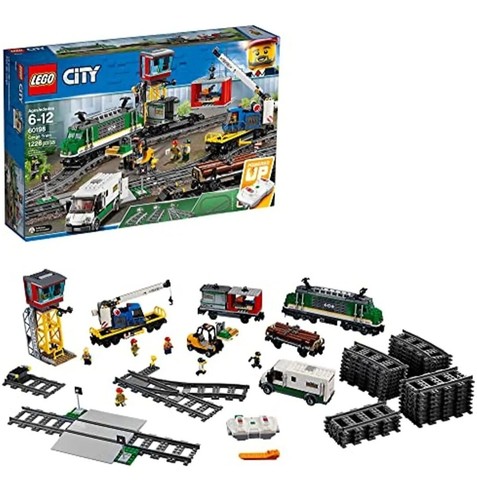 Lego city treno cargo 60198 - lego,