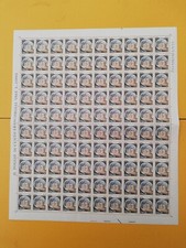 CASTELLI L.20 Castel Del Monte foglio Intero 100 Francobolli nuovo 