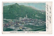C003343  CLUSONE   PANORAMA   VISTO DAL MONTE  CROSIO   VG 1906