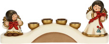 - Portacandele Angeli - Ceramica - Linea Natale - Living, Arredare La Casa - 33X