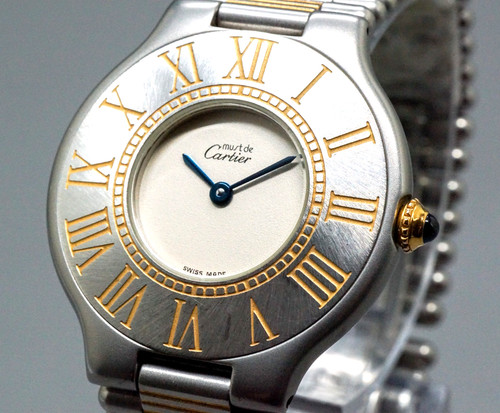 Orologio vintage cartier must - orologio,