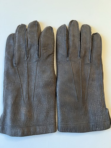 Guanti vera pelle vintage - in,