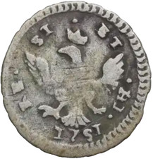 Mezzo tari 1751 - 1751, di