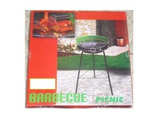 Piccolo BARBECUE FORNACELLA TONDO GRIGLIA CARBONE CARBONELLA ARROSTI BALCONE