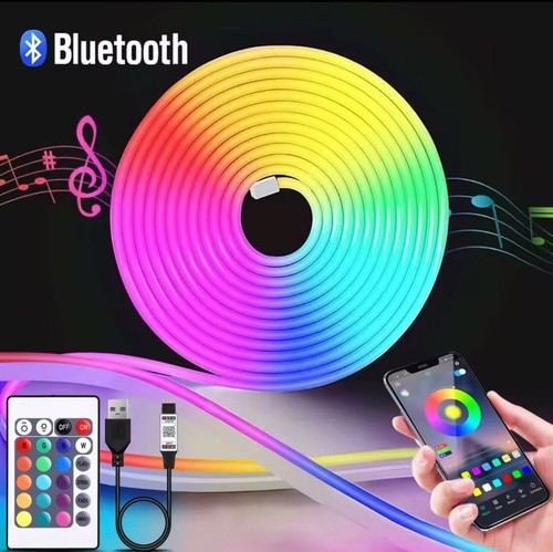 Striscia neon rgb - luce, usb