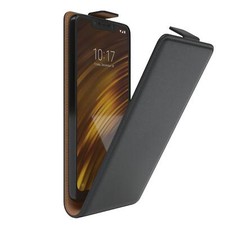 Custodia per Xiaomi Pocophone F1 flipcase custodia protettiva custodia cellulare cover nera