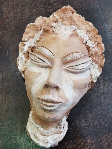 Scultura terracotta donna - scultura,