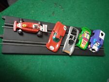 PISTA POLISTIL n° 1 SLOT CAR Ferrari 312 NIKI LAUDA  1:43 + 4 TELAI DN ANNI 70